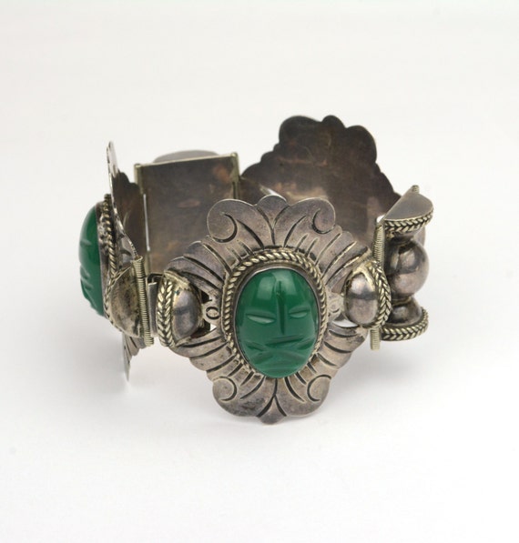 Vintage Bracelet Vintage Old Mexican Pawn Sterling Silver Bracelet 