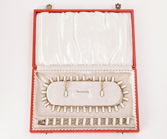 Vintage Jewelry Set - Vintage Danish 1940's Sterl… - image 1
