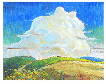 Vermont Horizon Giclee Fine Art Print of Original Oil Painting