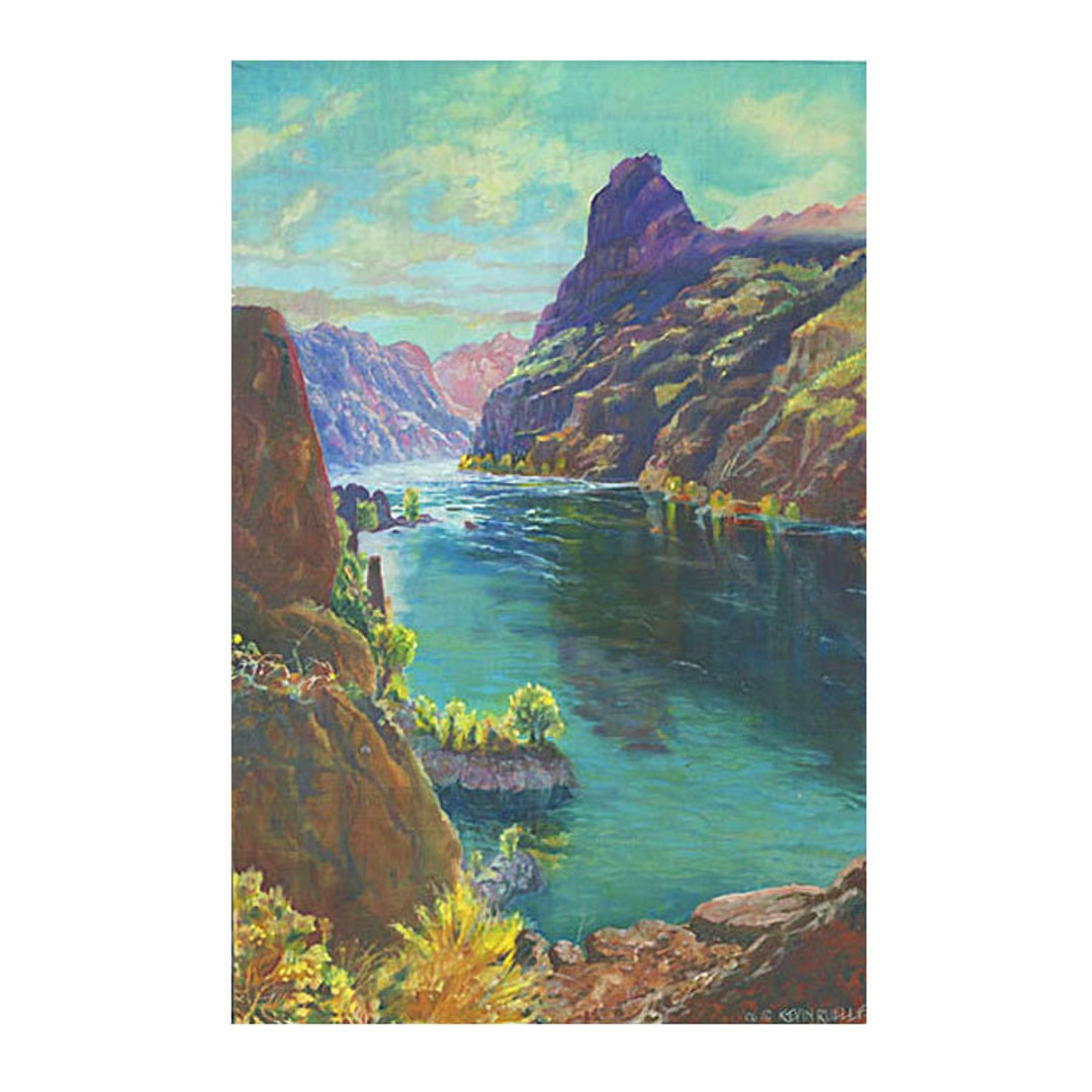 Lower Colorado Giclee Fine Art Print of Original Oil Painting - Etsy