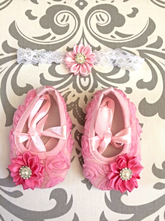 Newborn pink shoes cheap