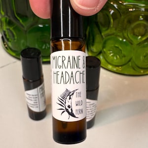 Migraine Oil Rollerball Headache Relief Tension Reducer
