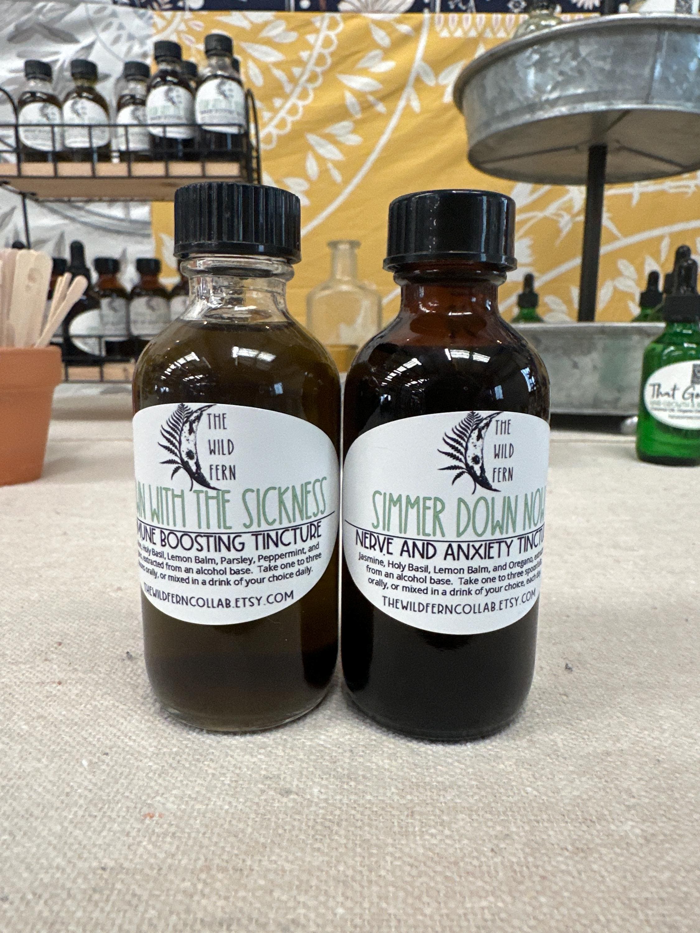 Herbal Alcohol Based Tinctures