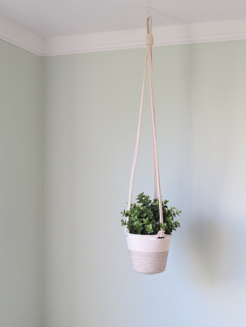 Hanging basket Plants, Toys & More Suits nursery, cafe, kitchen image 1