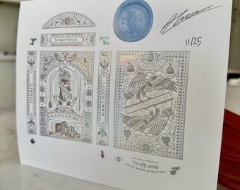 Skanderbeg Holographic Foil Tuck Box: Limited Edition Custom Uncut Case