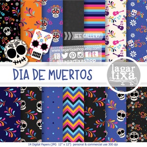 Halloween, Tag der Toten, Tradition Mexiko, Blumen, dekoriert Kürbisse, Catrinas, Altar der Toten, Hintergrundkarten, Einladungen, Clipart