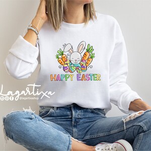 Easter Bunny Boy Hand Drawn Chalk Sublimation Design Cute PNG Clipart ...