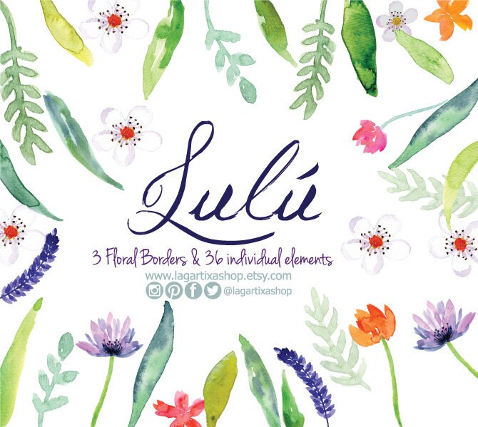 Watercolor Floral clipart PNG wedding bouquet arrangement | Etsy