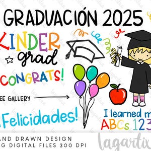 Abschluss Grundschule, Mädchen Clipart PNG Schwarz, für Sublimation, Einladungen, Abschlusshut Diplom handgezeichnete Kritzeleien Mädchen Brille