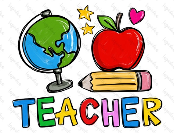 Teacher Sublimation Proverbs 31:13 PNG Instant Download Hand Drawn Designs School Teacher's Day Gift Special Teacher Christian Quotes Psalms