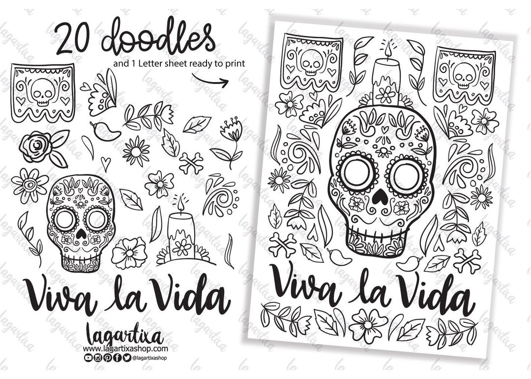 Doodle stencils, Art stencils for drawing, doodling, coloring