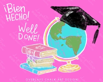 Overlays Graduation Quotes hand written Collage Photo graduation Day Sidewalk Chalk ART hand Drawn Senior Funny clipart hand drawn doodles