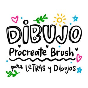 Brush for lettering and doodling in Procreate, easy to install, perfectly smoothed | fun to relax with while using your iPad
