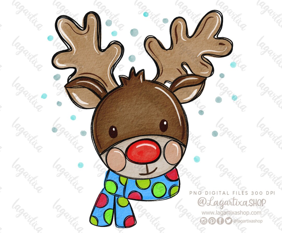 Christmas Sublimation Digital File PNG Design Hand Drawn Art Cute Girl ...