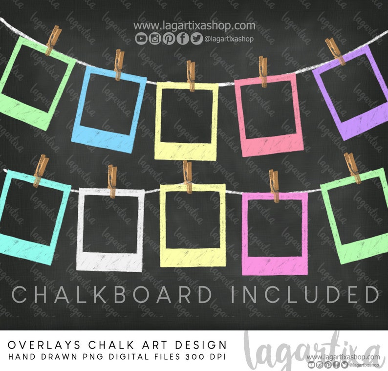 Overlays Collage Photo Graduation Day Sidewalk Chalk ART Hand Etsy