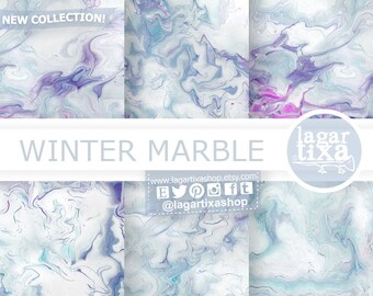 Marble Paper texture, Marbling effect, turquoise, pale purple, pink, pastel, acrylic, Digital Paper, Pattern Background Blog by Lagartixa