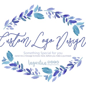 Custom LOGO Graphic Design Service by Lagartixa Shop