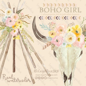 In Aquarell Tipi, Blumen, Clipart, PNG, Blumenstrauß für Hochzeit, Vintage-Stil, Blumen, Rosen, Blues, Junggesellenabschied, für Blog