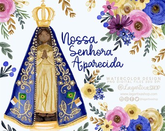 Virgin Our Lady of Aparecida Nossa Senhora Aparecida Brasil - Etsy Virgin Our Lady of Aparecida Nossa Senhora Aparecida Brasil - Etsy