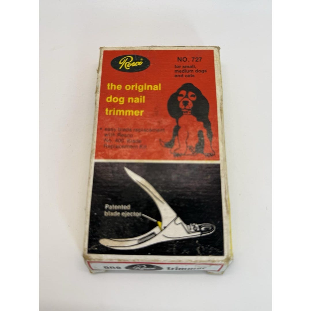 Resco Tools VTG Resco the Original Dog Nail Trimmer Detroit USA Original Box ...
