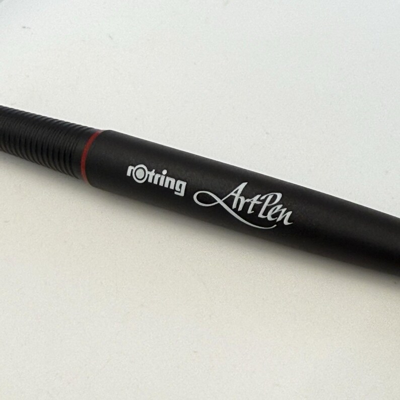 Rotring Lettering Control System VTG Rotring Artpen Calligraphy Set Sketch F R250001 W Tin Case Germany ...