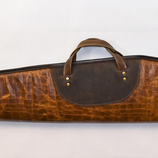 Leather Rifle Case Etsy