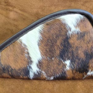 Large Hair on Hide Leather Firearm Case LP-2372