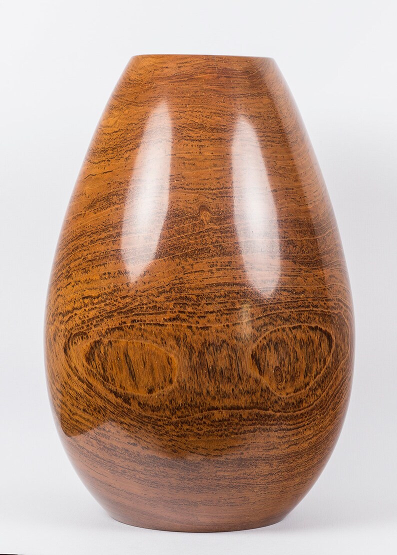 Bolivian Rosewood Vase B 0838 Etsy