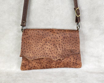 Crossbody Leather Clutch  CL-238