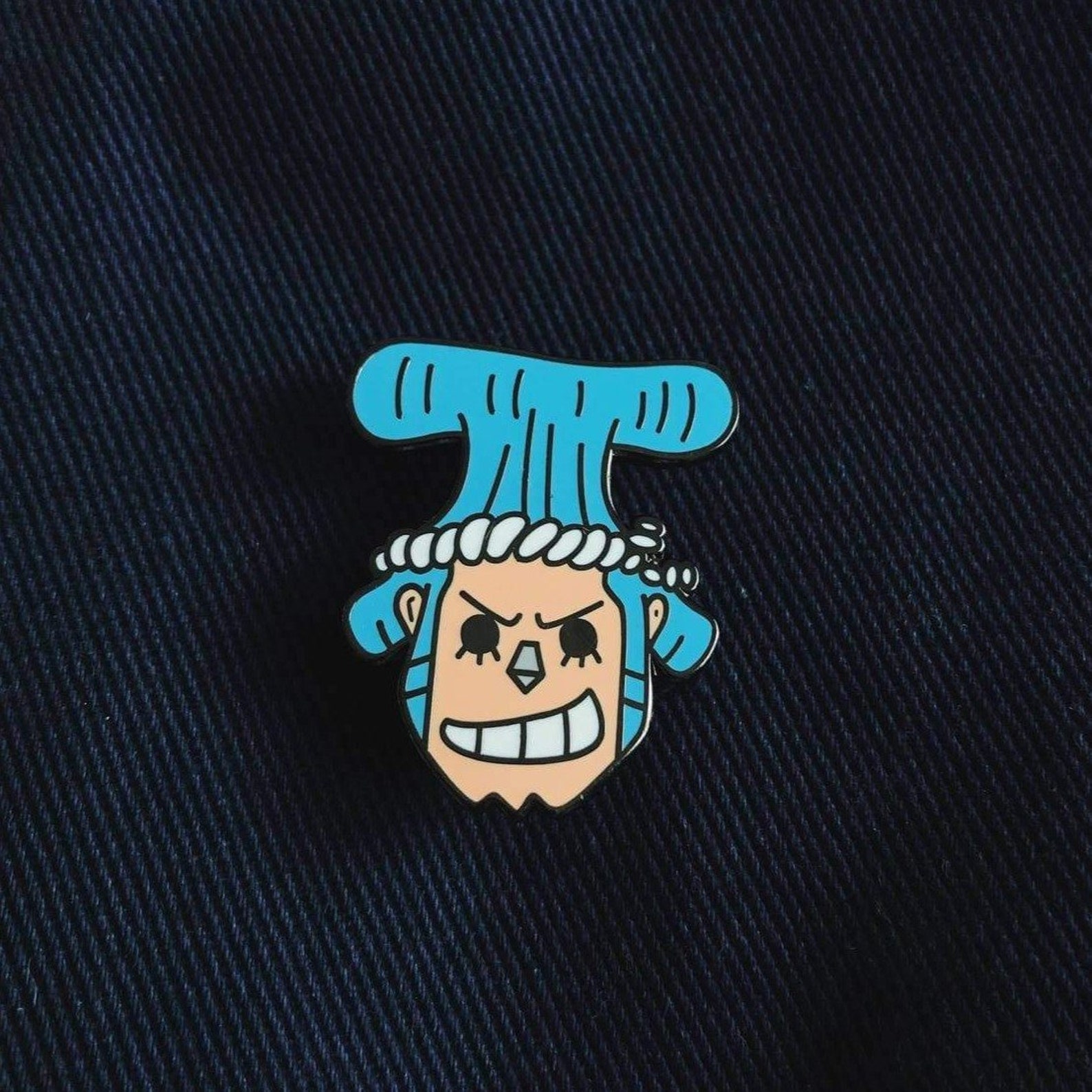 Anime Manga Hard Enamel Pin OP One Piece Franky Etsy