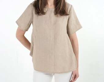 flowy linen tops