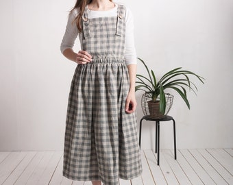 Long pinafore skirt clearance
