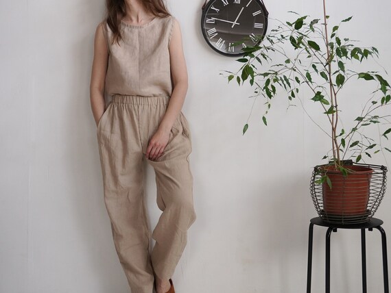 Women's summer linen clothing outlet