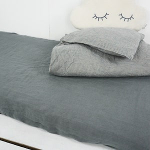 Fitted crib sheet. Linen fitted sheets. Cot fitted sheet. Toddler fitted sheet. Linen bedding baby. Toddler bedding. Nursery cot bedding.
