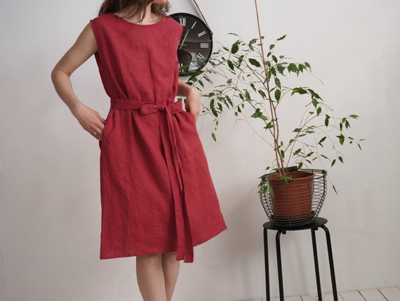 long fitted dress The Pauline Stretch Spandex Fitted Dress Red / 8 main image 0