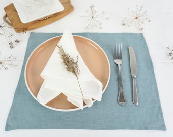 Linen napkin set of 4 6 8 10. Linen napkin. Natural stonewashed napkins. Soft linen table napkin. Natural table decor. Mother's day gifts.