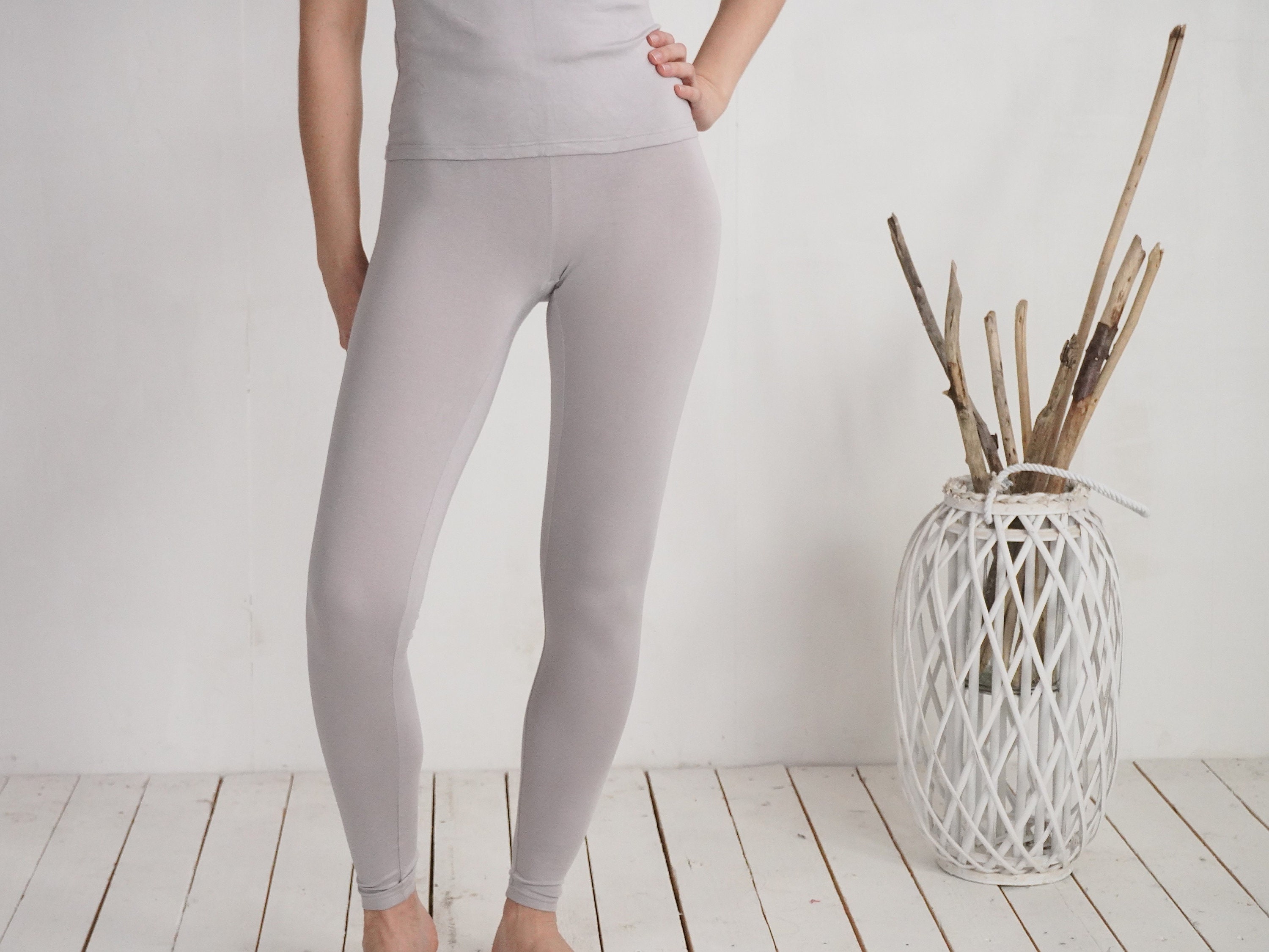 Women's organic bamboo legging Pack of 5 - Bamboo Clothing