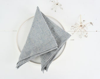 Linen napkin set of 4 6 8 10. Linen napkin. Natural stonewashed napkins. Soft linen table napkin. Natural table decor. Mother's day gifts.