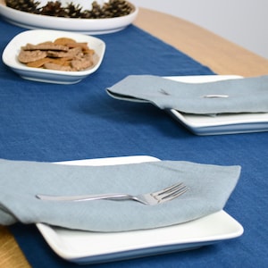 Linen table runner. Wedding table runner. Washed linen table runner. Stonewashed linen wedding runner. Natural table decor. Rustic runner.