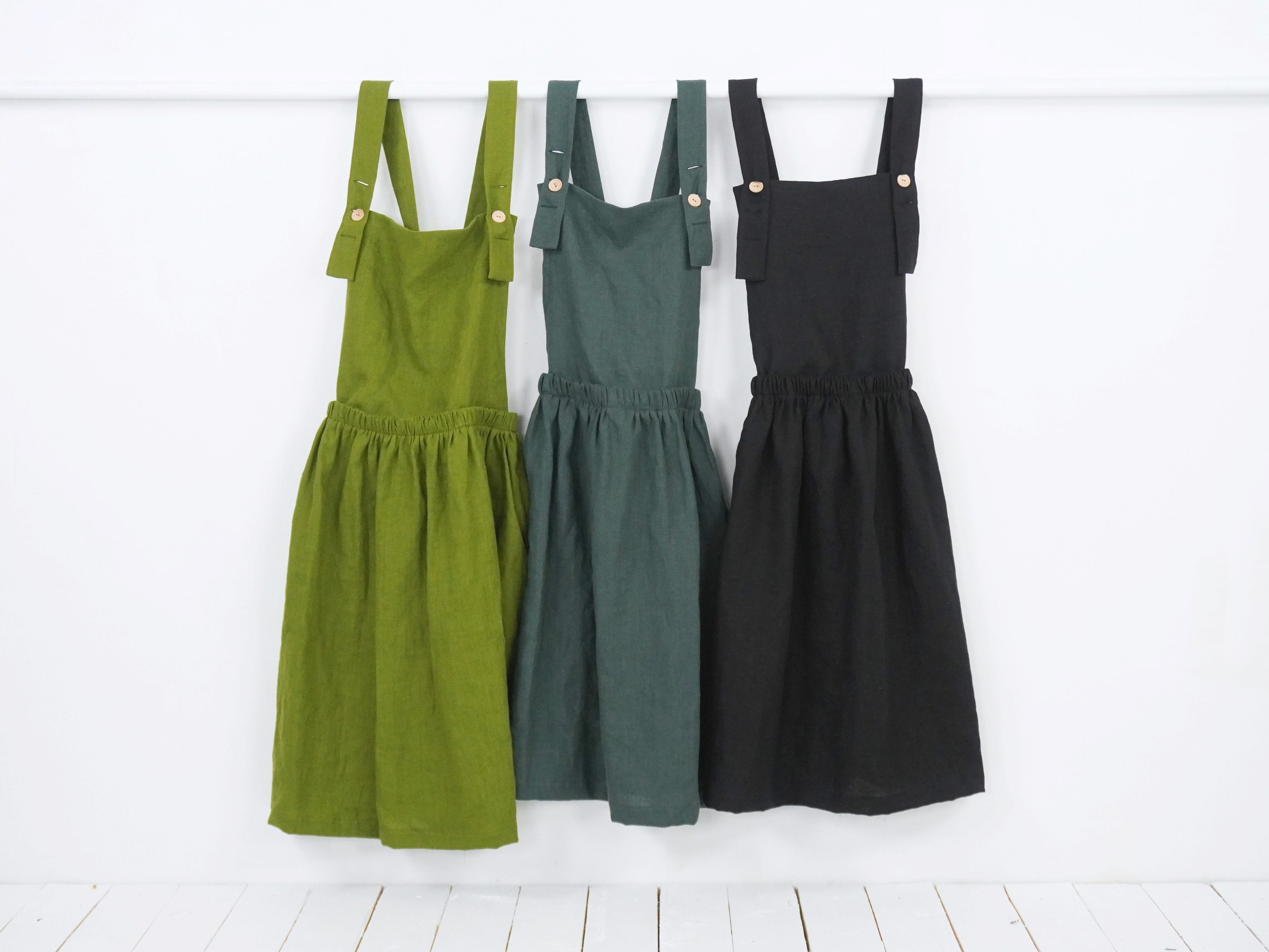green dungarees dress Sage Corduroy Dress – Dotty Dungarees (US)