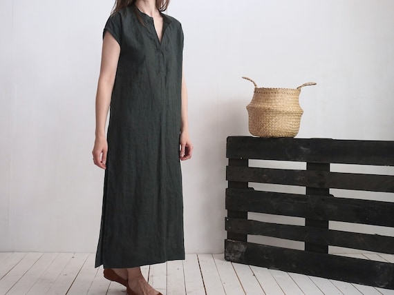 Maxi overhemdjurk sale