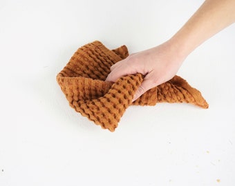 Waffle dish cloth set. Natural linen dish cloths. Linen dish towel. Linen kitchen cloth. New home. Eco friendly kitchen. Sustainable kitchen