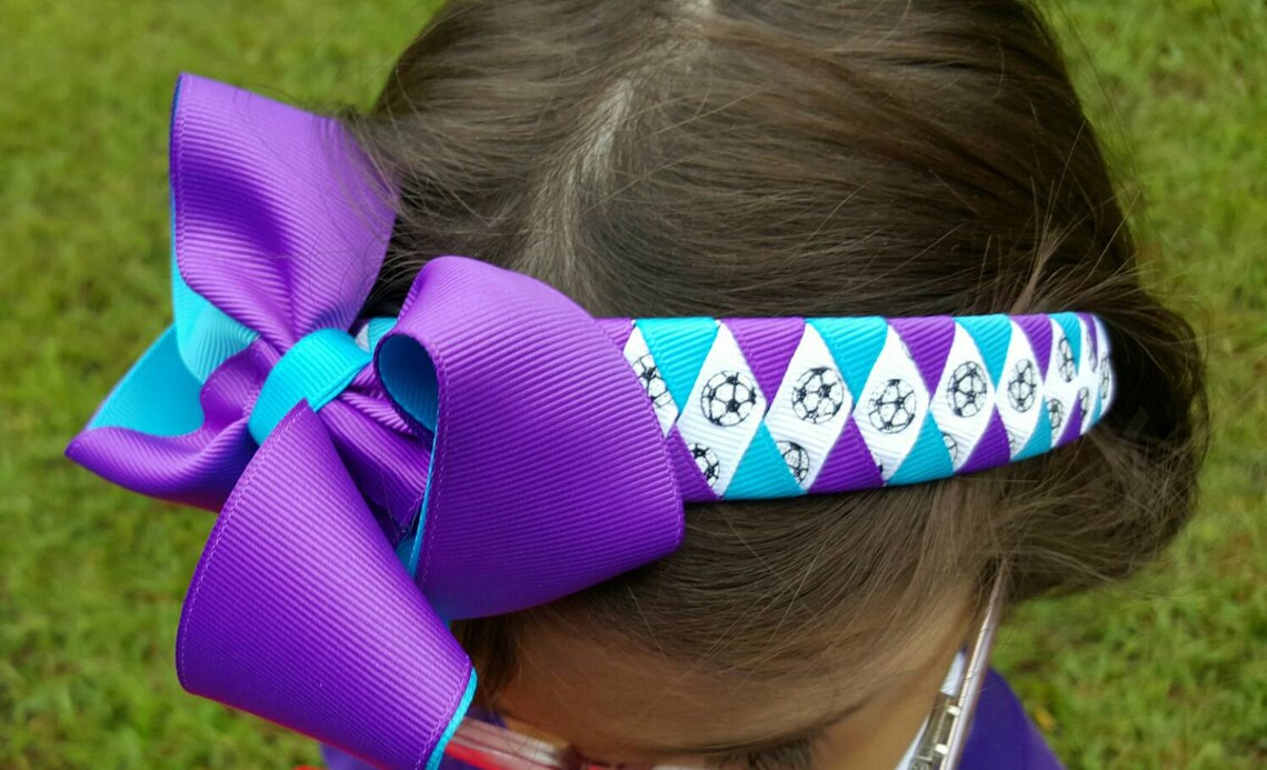 Custom Headband Custom Sports Headband Soccer Headband Etsy