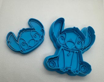 Stitch inspired cookie cutters
