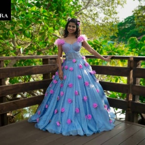 Disney Princess Blue Ball Gown
