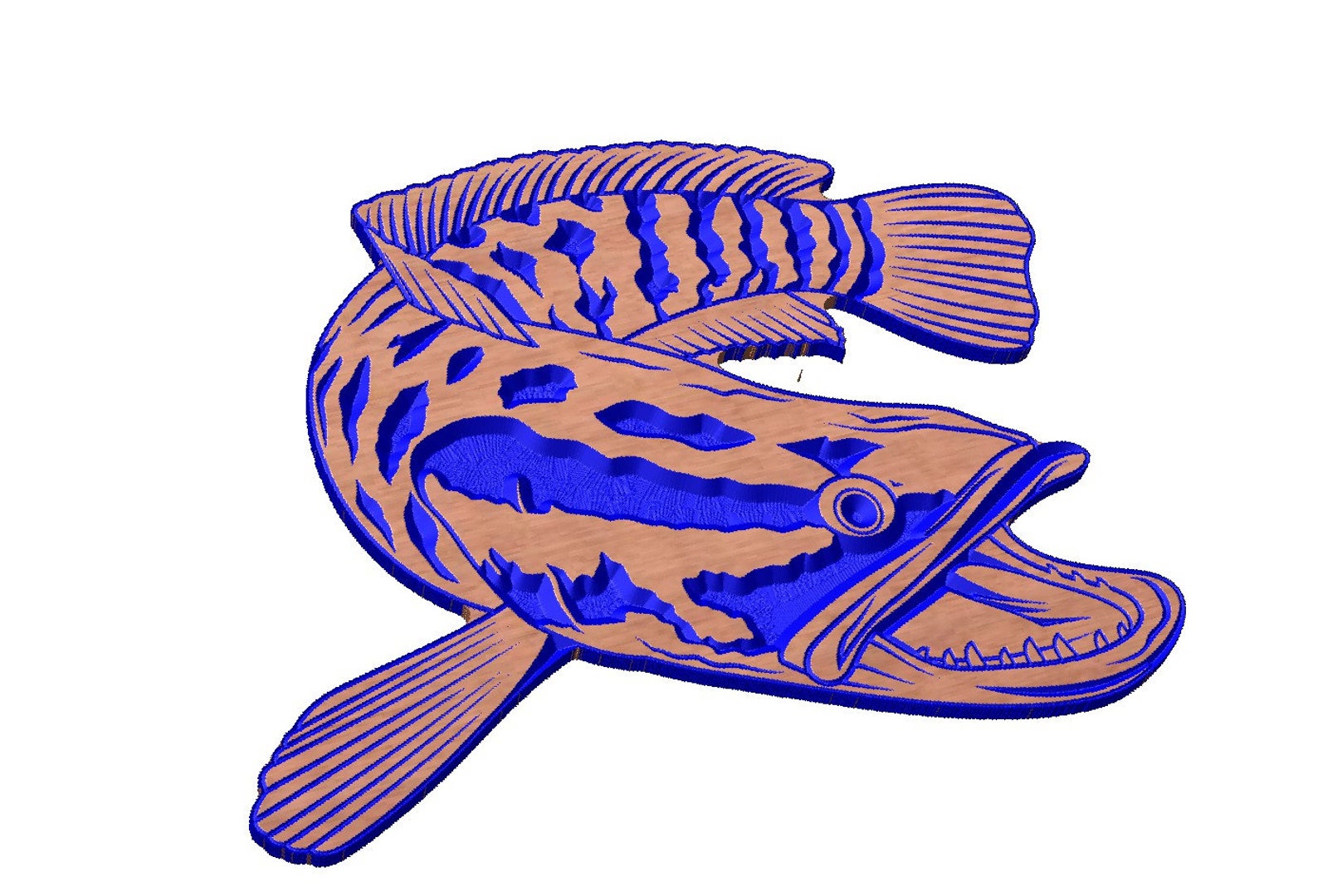 Snakehead Fish SVG | Etsy