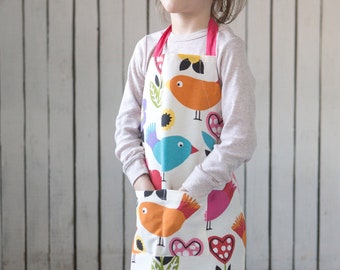 Apron for Kids - Child's Apron with Pockets - Toddler Apron - Gift for Kids - Girl Birthday Gift - Girls Apron - Christmas Gifts for Kids