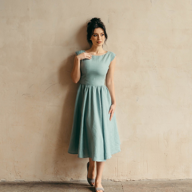 Fashion A-line Summer Dress , main image 0