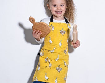 Apron for Kids - Cute Kids Apron -Toddler Apron - Aprons for Women - Gifts for Kids