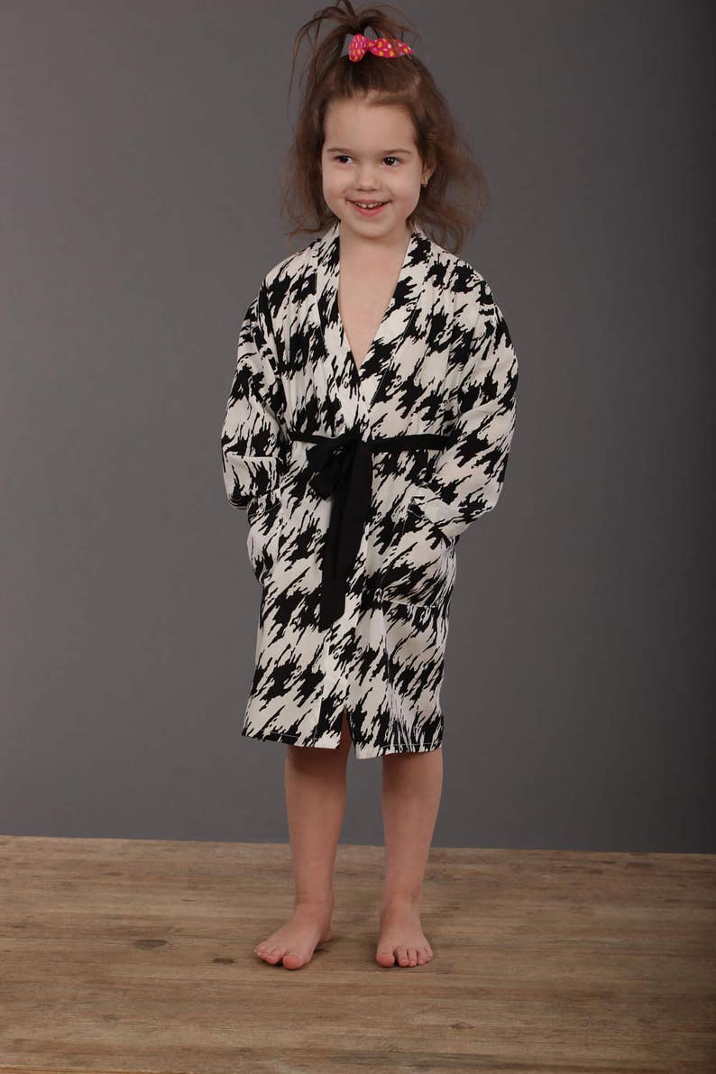 Kids Dressing Gown Kids Robe Cotton Robe Cotton Dressing | Etsy